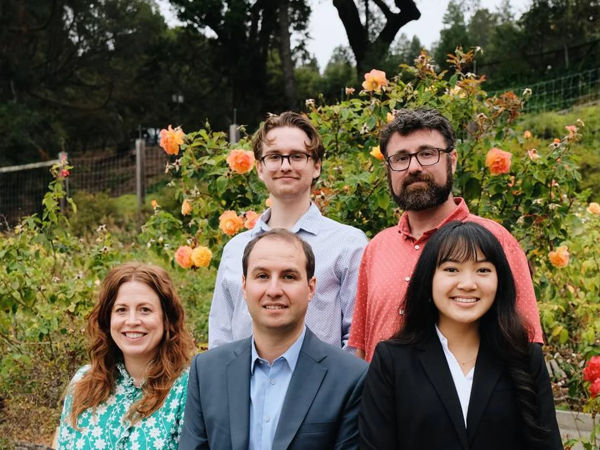 The Burshteyn Polin team: Meghan Burshteyn, Jacob Polin, Taylor Tsan, Emilio Menotti, and Mike Burshteyn